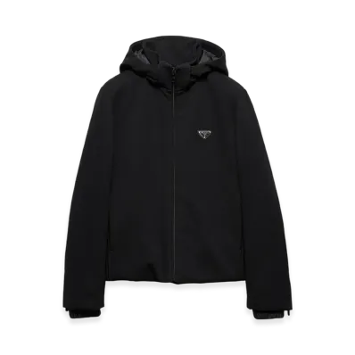 PRADA Stretch Technical Fabric Jacket "Black"