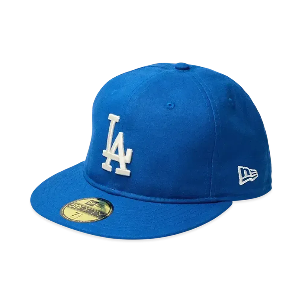 NEW ERA 59Fifty Cotton Flax Los Angeles Dodgers "Blue"