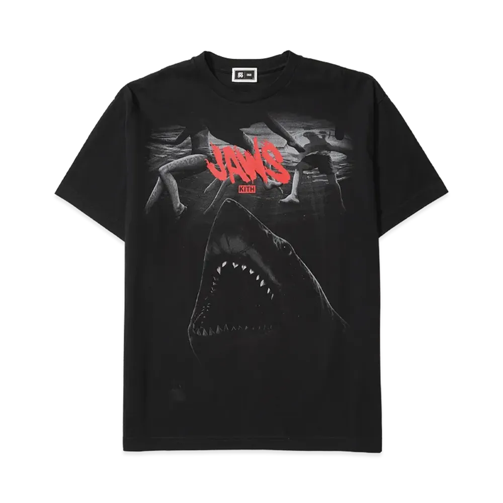 Kith x JAWS Underwater Vintage Tee "Black"
