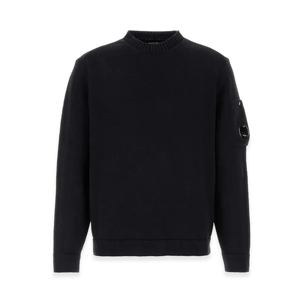 C.P. Company Cotton Sweater "Midnight Blue"