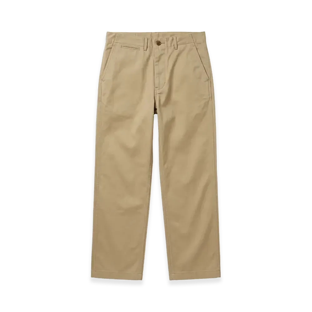 HYKE T/C Twill Army Chinos "Beige"