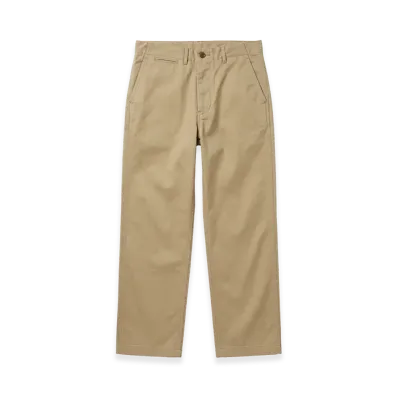 HYKE T/C Twill Army Chinos "Beige"