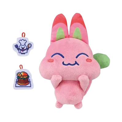 BANDAI "Ichiban Kuji" -Tamagotchi ~Spinning Discovery! Tamagotchi Paradise!~- D Prize Displayful ~Nangoku Miyaocchi Meal~