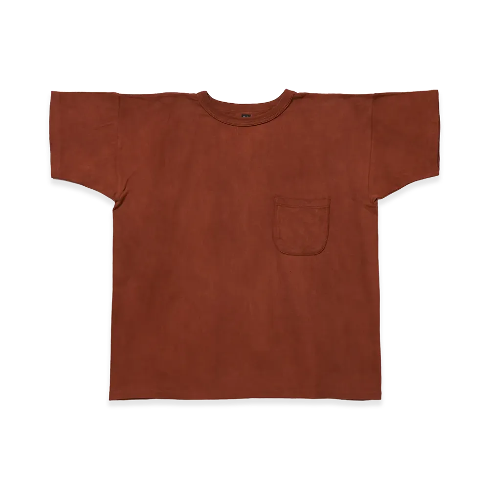 T.T Taiga Takahashi LOT.601 Tee Shirt "Techi Tree Dyed Brown"