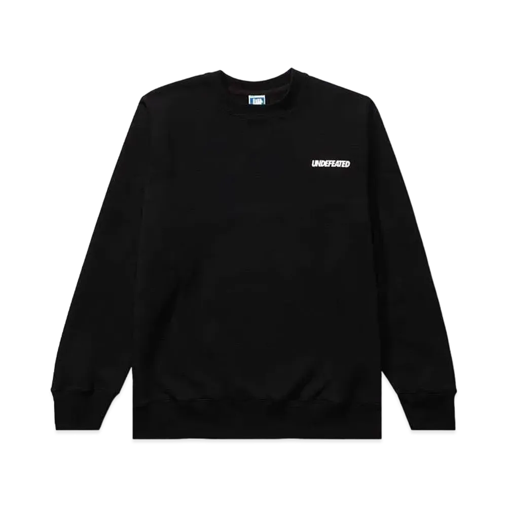 UNDEFEATED Logo Crewneck - 20081 "Black"