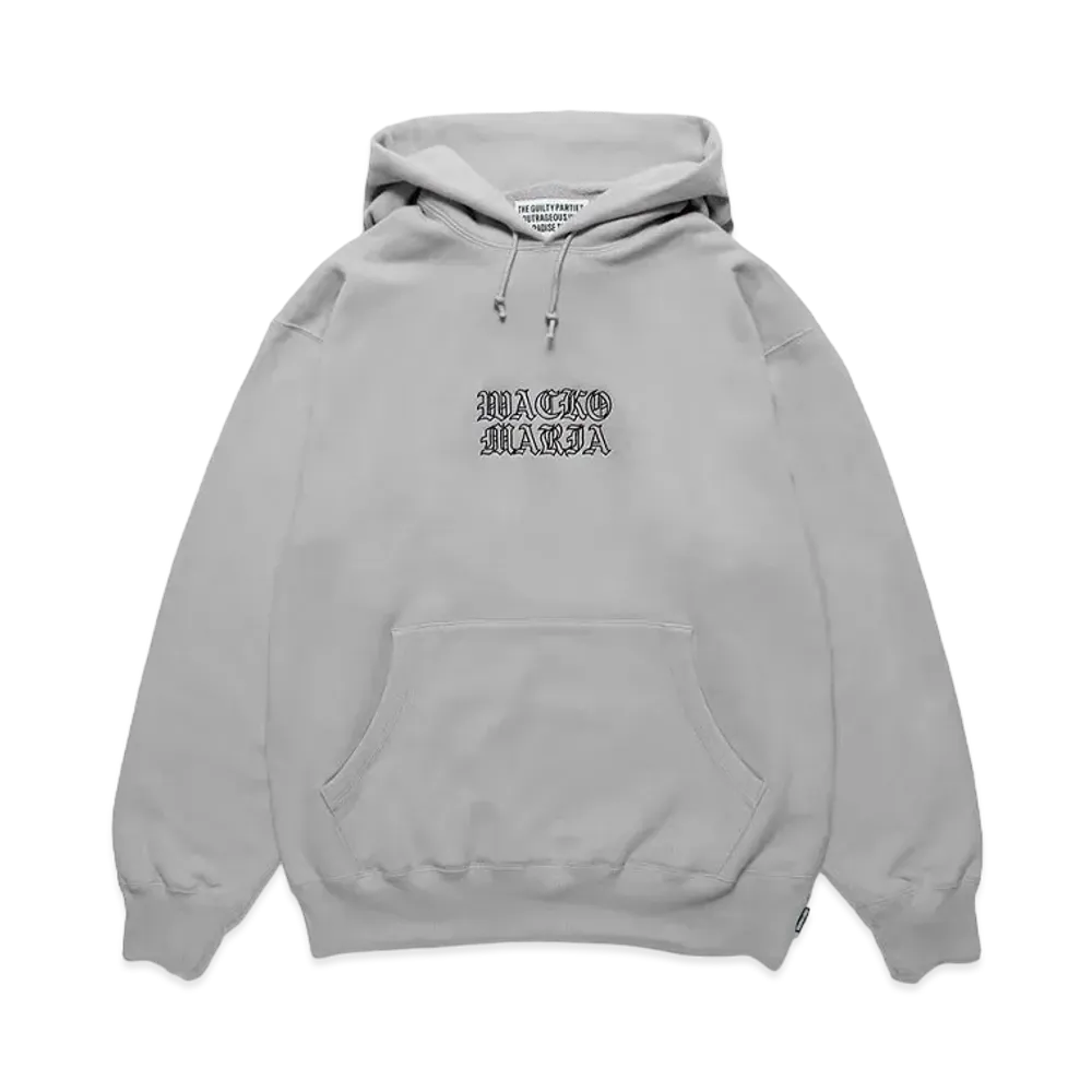 WACKO MARIA Middle Weight Hooded Sweat Shirt "Gray"