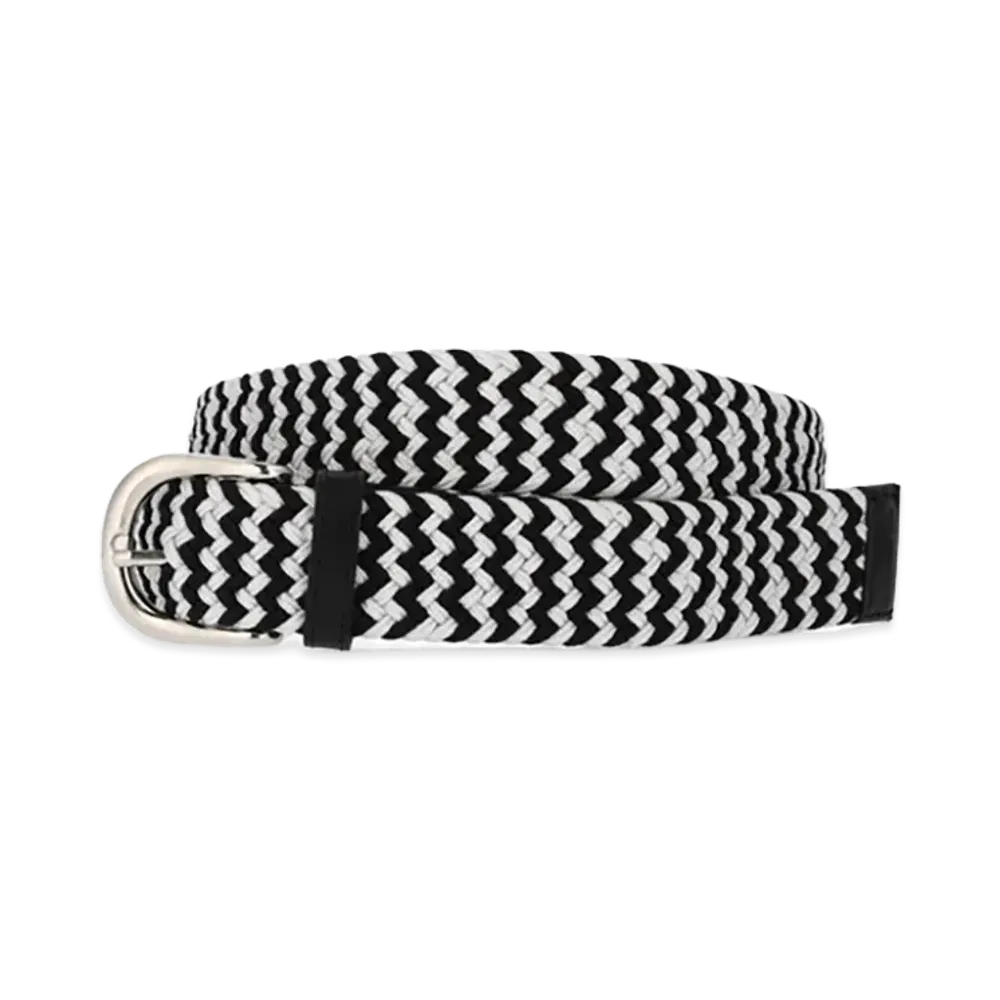 WIND AND SEA Mesh Belt "Black White"