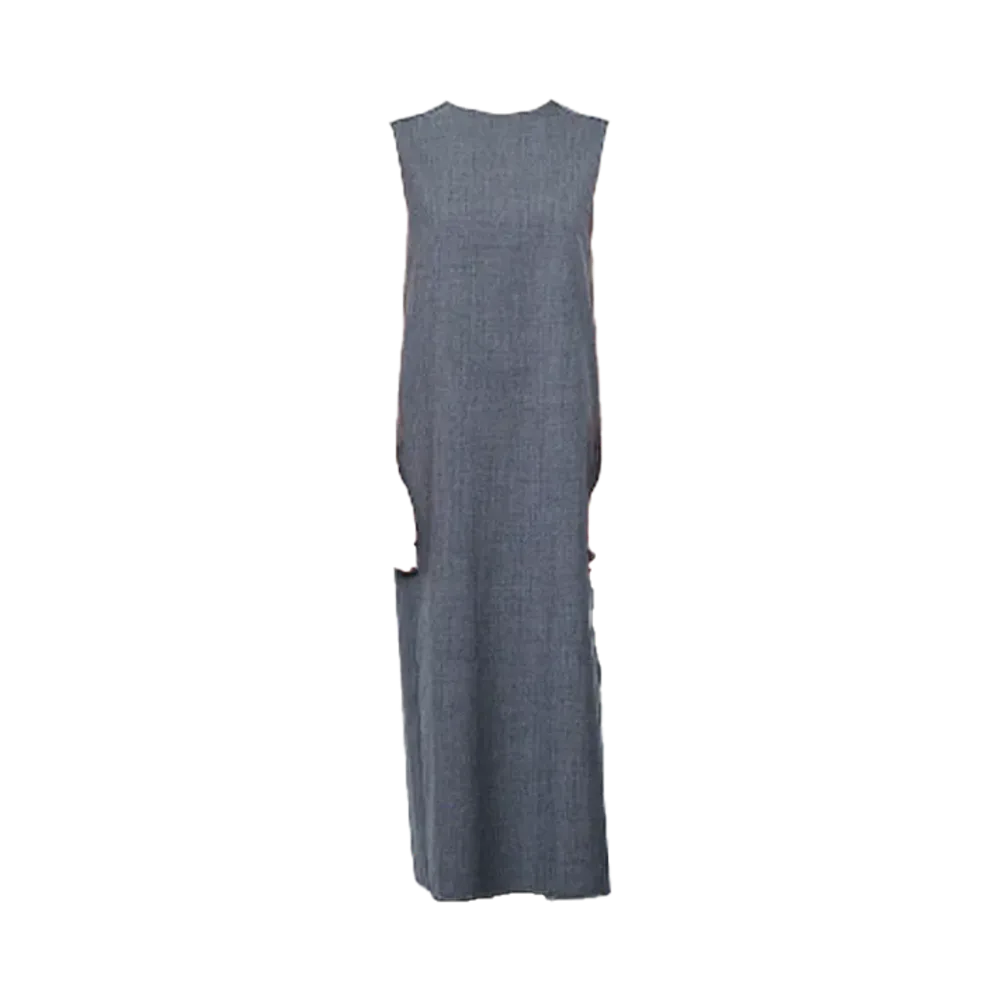 INSCRIRE Wool N/S Dress "Gray"