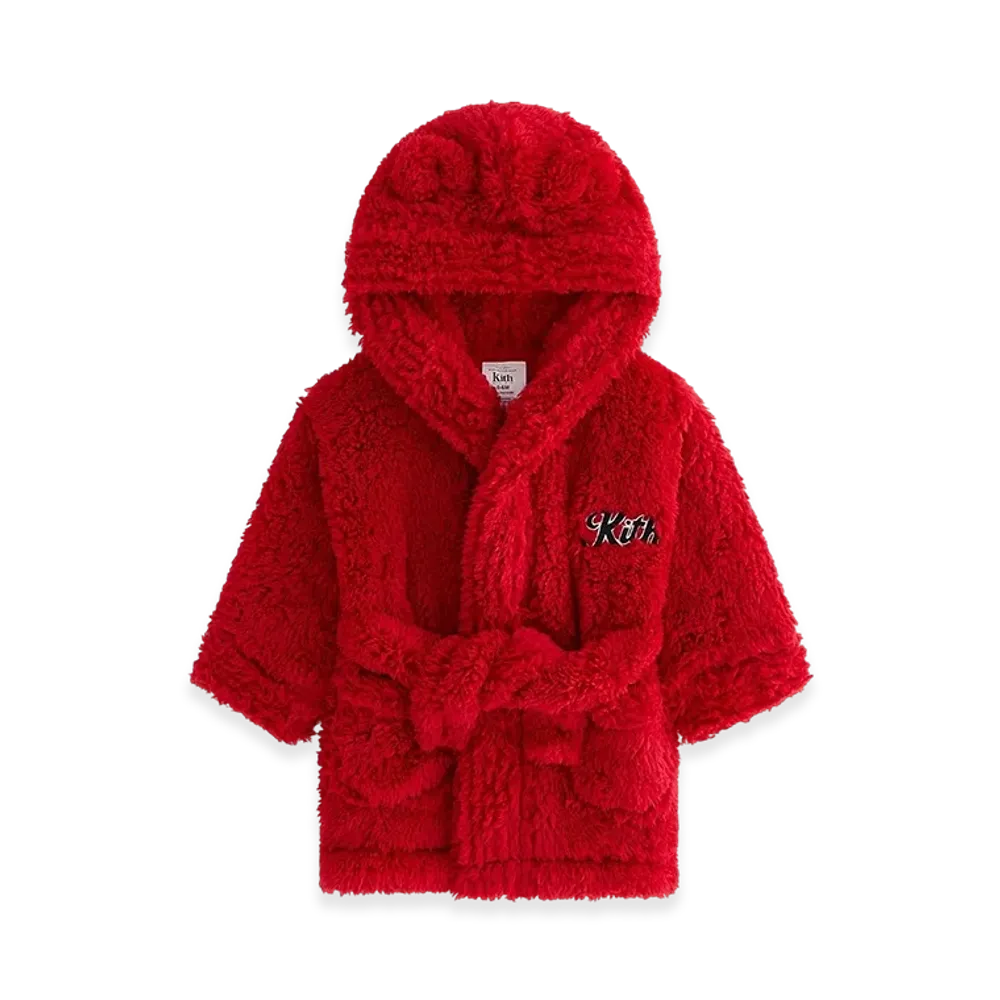 Kithmas Baby & Friends Hooded Robe "Retro"