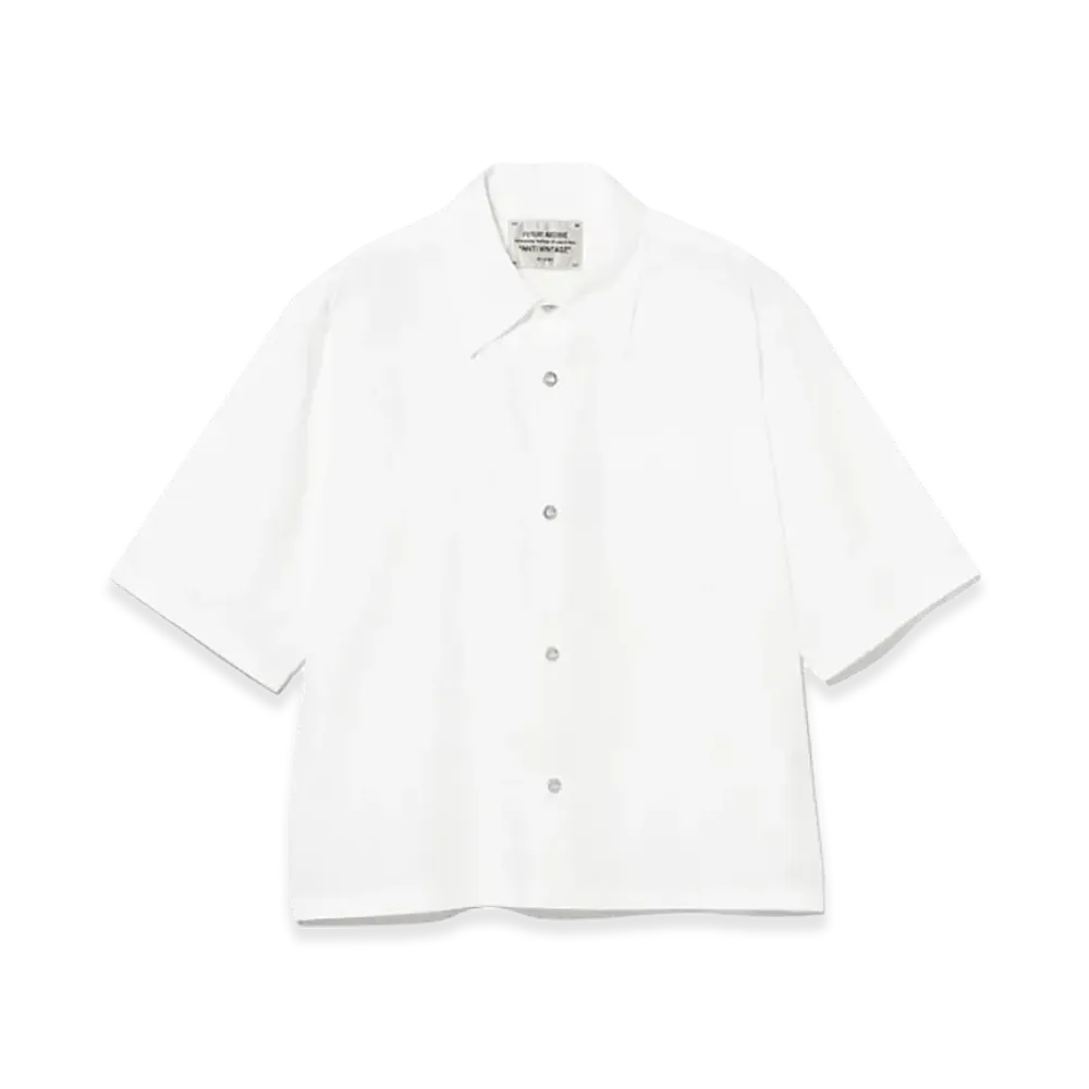 BEAMS FUTURE ARCHIVE Regular Boxfit Shirt "White"