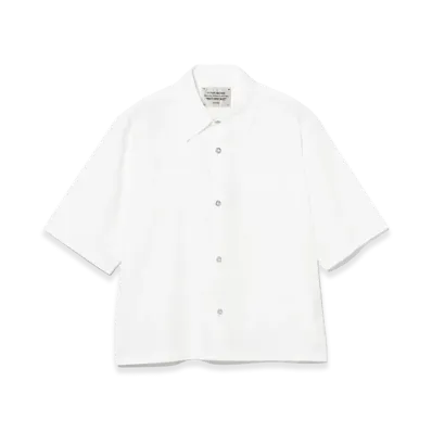 BEAMS FUTURE ARCHIVE Regular Boxfit Shirt "White"