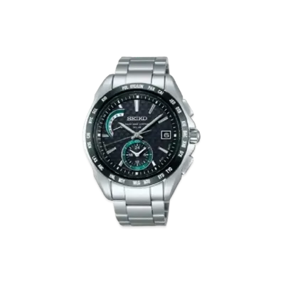 SEIKO Brights Solar Radio World Time "Black" SAGA133