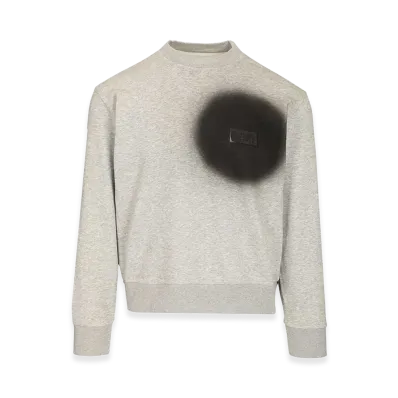 MM6 Maison Margiela Spray Print Sweatshirt "Grey"