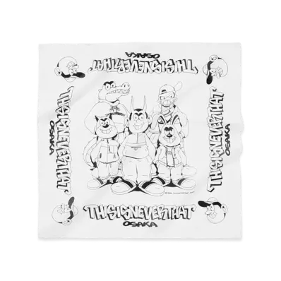thisisneverthat Osaka Flagship Store Exclusive Handkerchief "White"