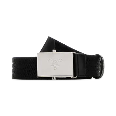 PRADA Fabric Belt "Black"