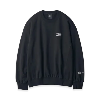 ssstein x UMBRO High Gauge Cotton Sweat LS "Black"