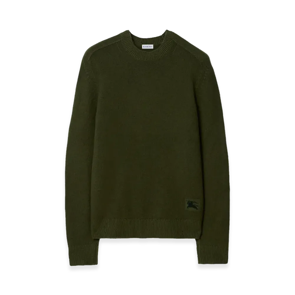 Burberry Cashmere Sweater "Tent Green"