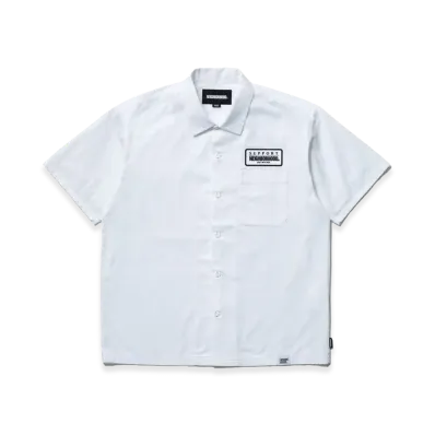 NEIGHBORHOOD Classic Work Shirt SS-1 "White"