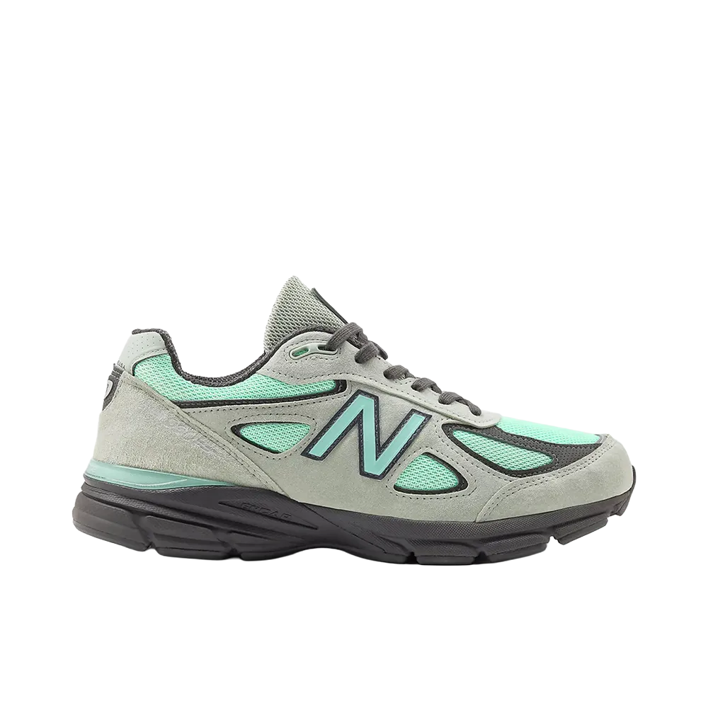 New Balance 990V4 "Silver Moss/Bright Mint/Black Cement"