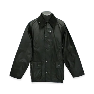 Barbour Bedale Wax Jacket "Black"