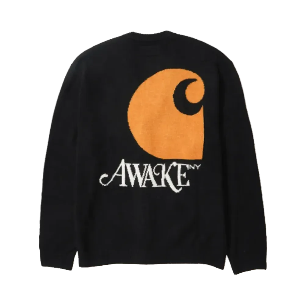 Carhartt WIP x AWAKE NY Cardigan "Black"