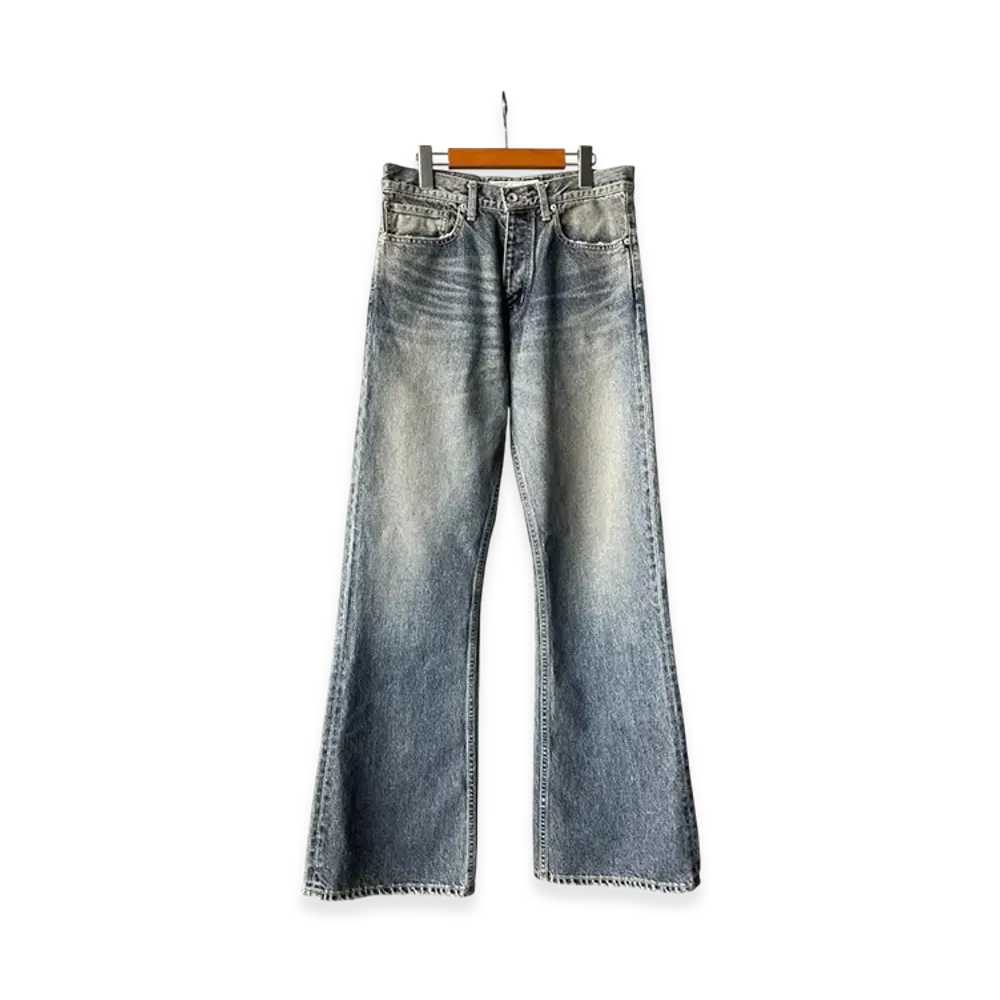 DAIRIKU Flare Vintage Denim Pants "Indigo"