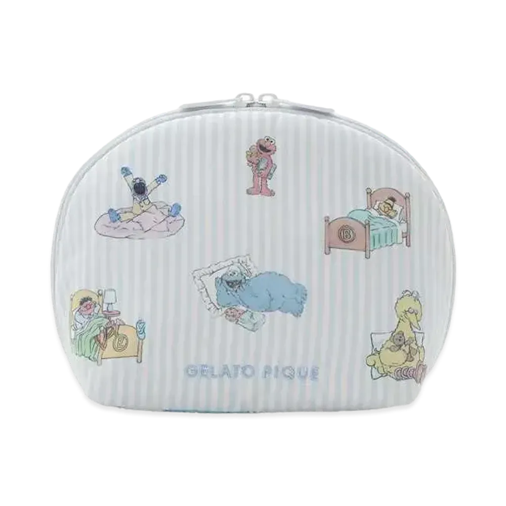 GELATO PIQUE x Sesame Street Pouch "Blue"