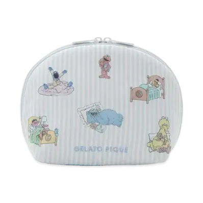 GELATO PIQUE x Sesame Street Pouch "Blue"