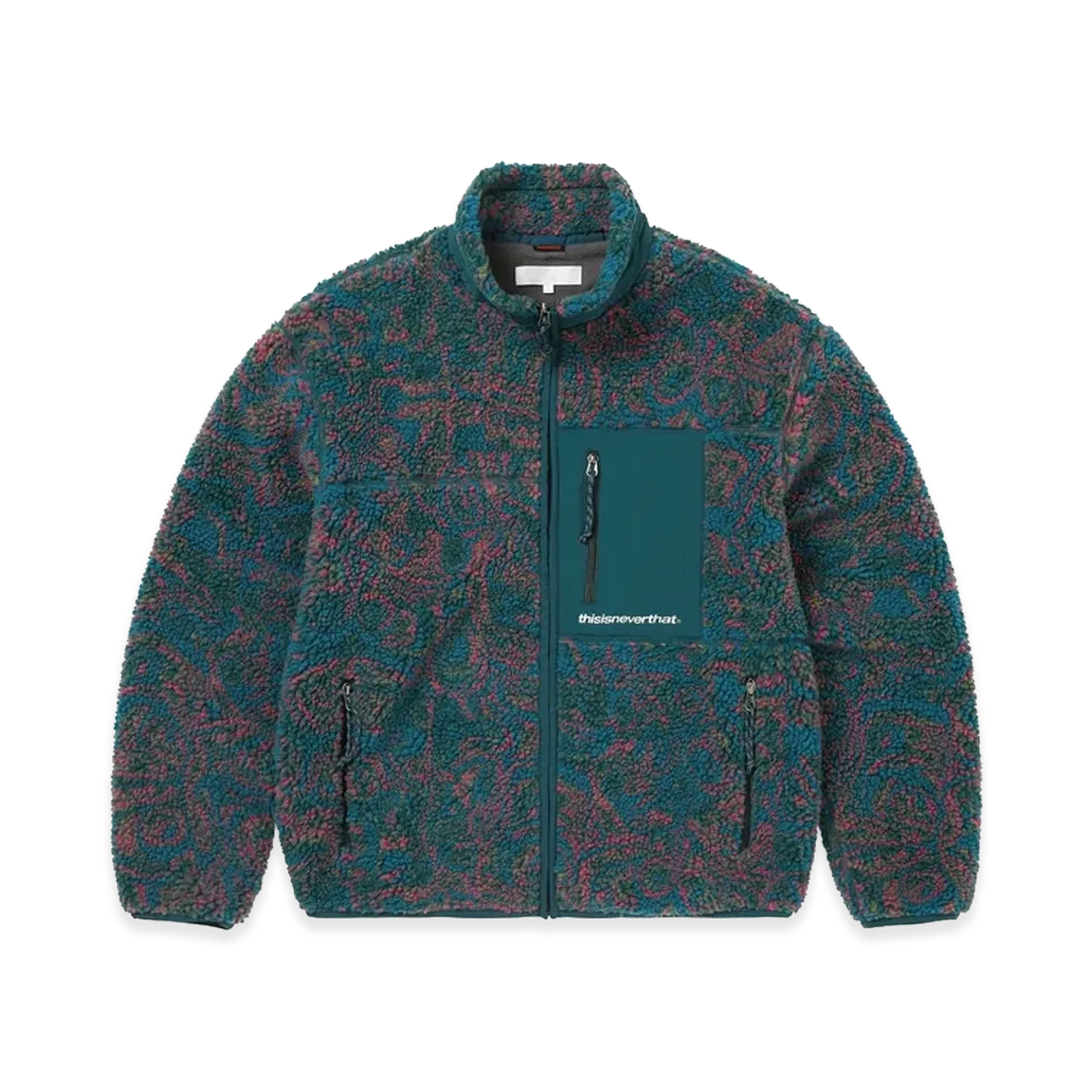 thisisneverthat SP Sherpa Fleece Jacket "Green"