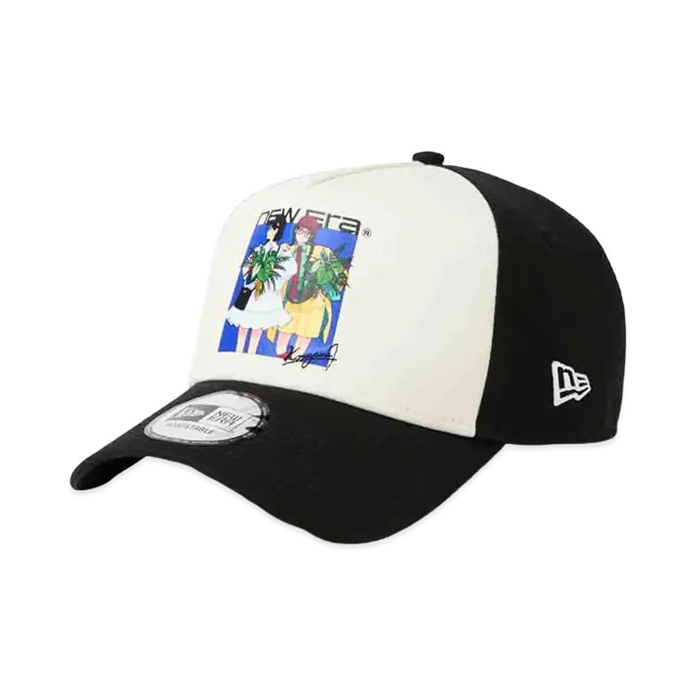 NEW ERA x Illustrators Collection 9Forty A-Frame Akira Komayama "Chrome/Black"