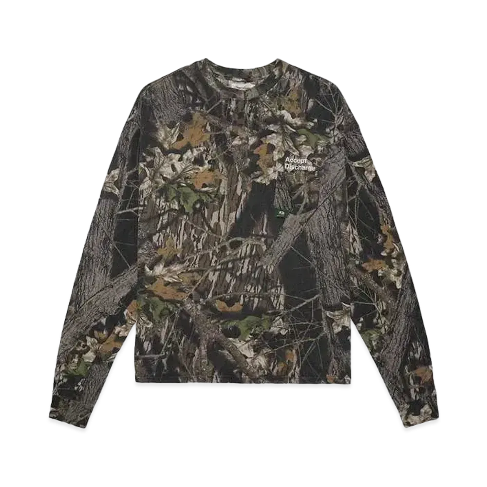 ACCEPT DISCHARGE Tree camo Long sleeve "CAMO"