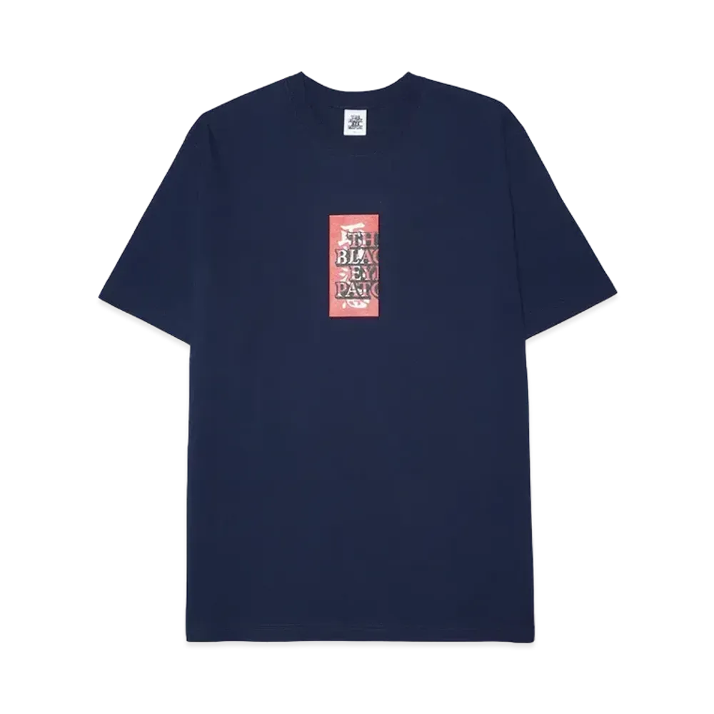 Black Eye Patch Handle With Care Tee "Navy"