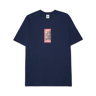 Black Eye Patch Handle With Care Tee "Navy"