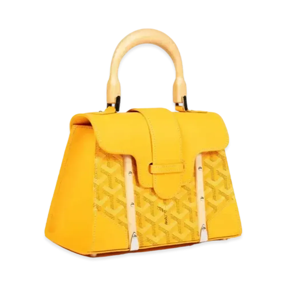 Goyard Saigon Structure Mini Bag "Yellow"