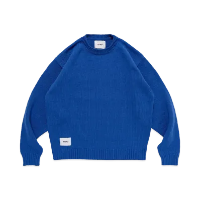 WTAPS Sign / Sweater / Poly "Blue"