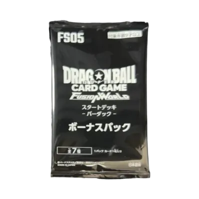 ドラゴンボールスーパーカードゲーム フュージョンワールド プロモーションカード「スタートデッキ バーダック ボーナスパック」パック