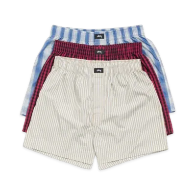 Stussy Boxer Shorts 3 Pack "Multi"