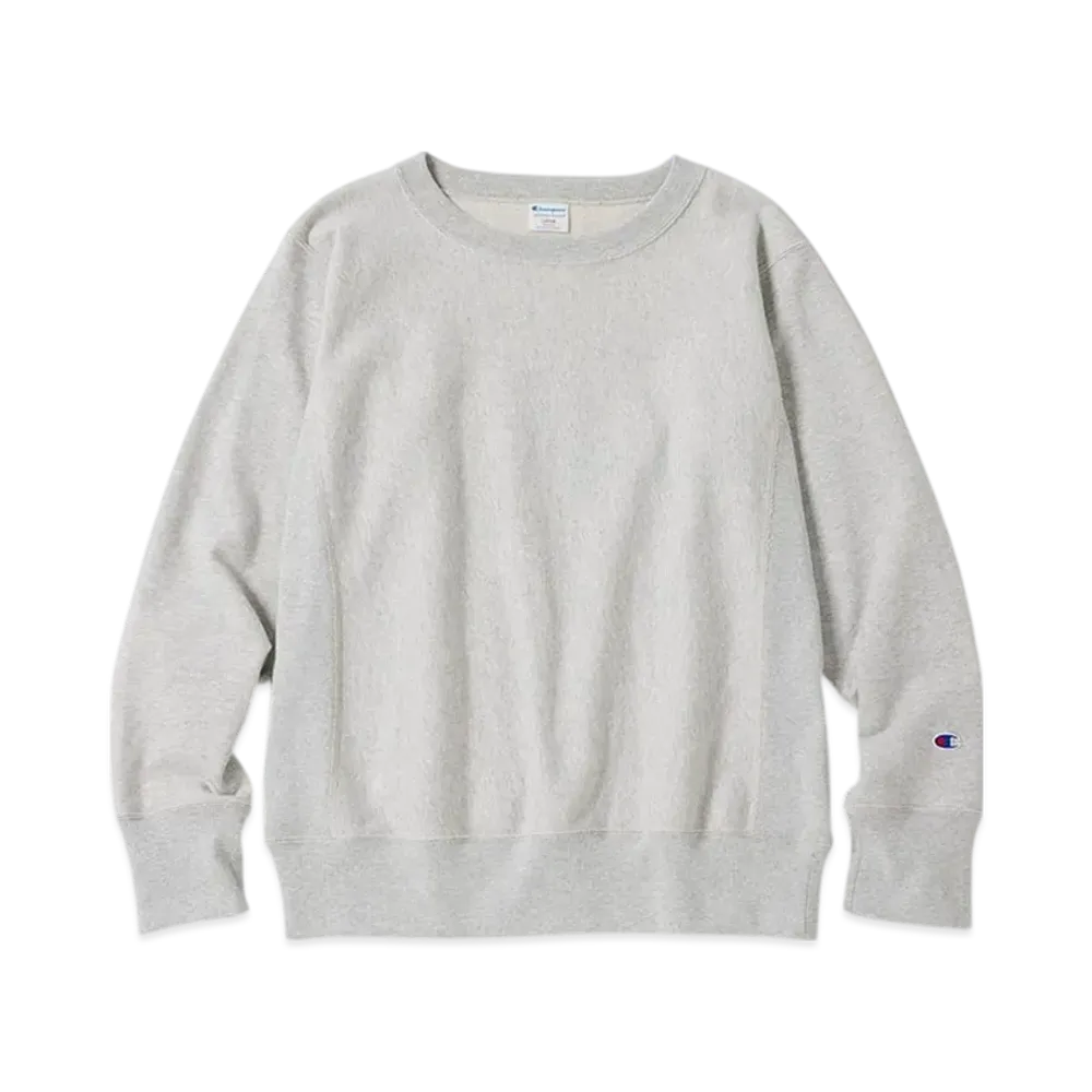 Champion Reverse Weave Crew Necks Sweatshirt 25SS "Light Gray"