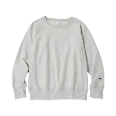 Champion Reverse Weave Crew Necks Sweatshirt 25SS "Light Gray"