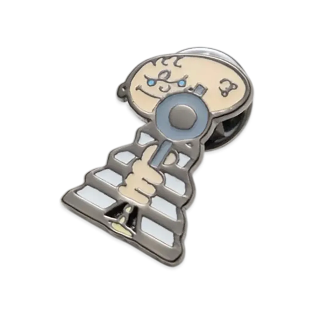 UNDERCOVER Brass Pins "Silver"