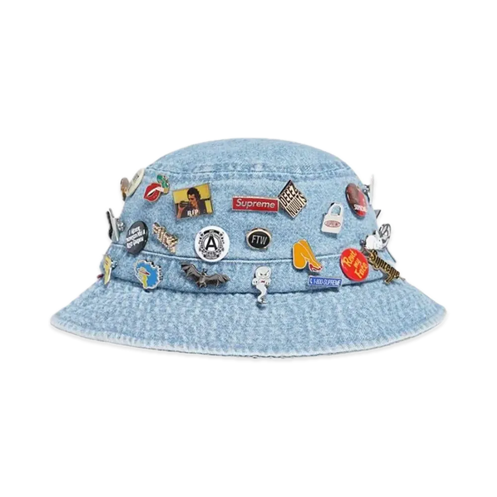 Supreme Pins Crusher "Denim"