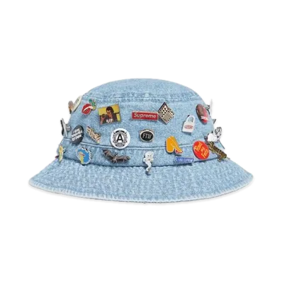 Supreme Pins Crusher "Denim"