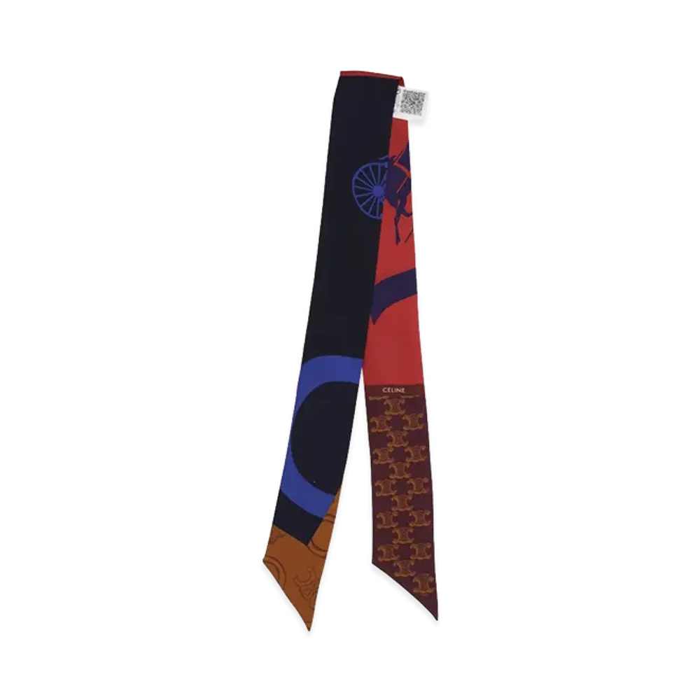 CELINE Women's Capsule Scarfs "Red"
