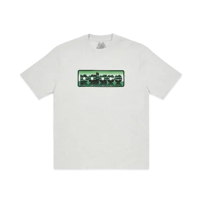 PALACE Brush T-Shirt "Grey Marl"