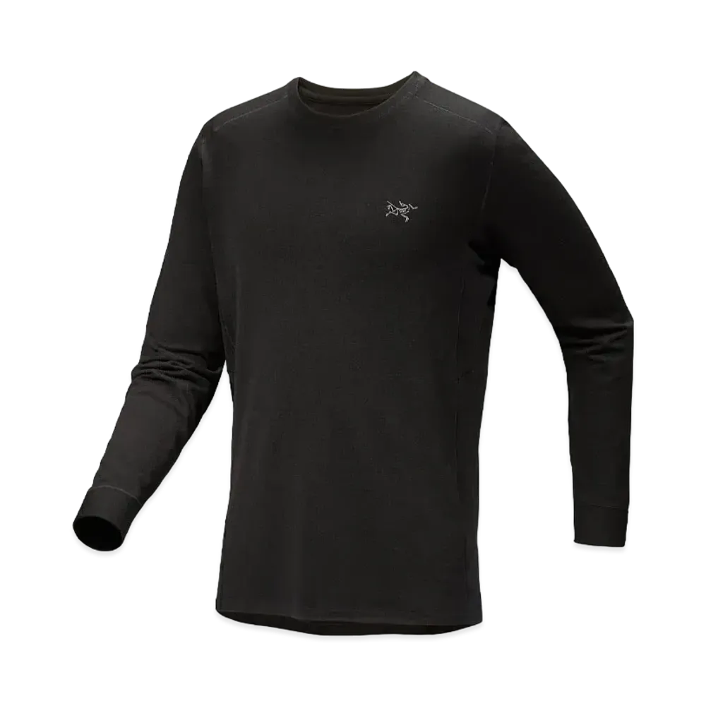 ARC'TERYX Raw Merino Wool Crew Neck Men'S "Black" X000007480