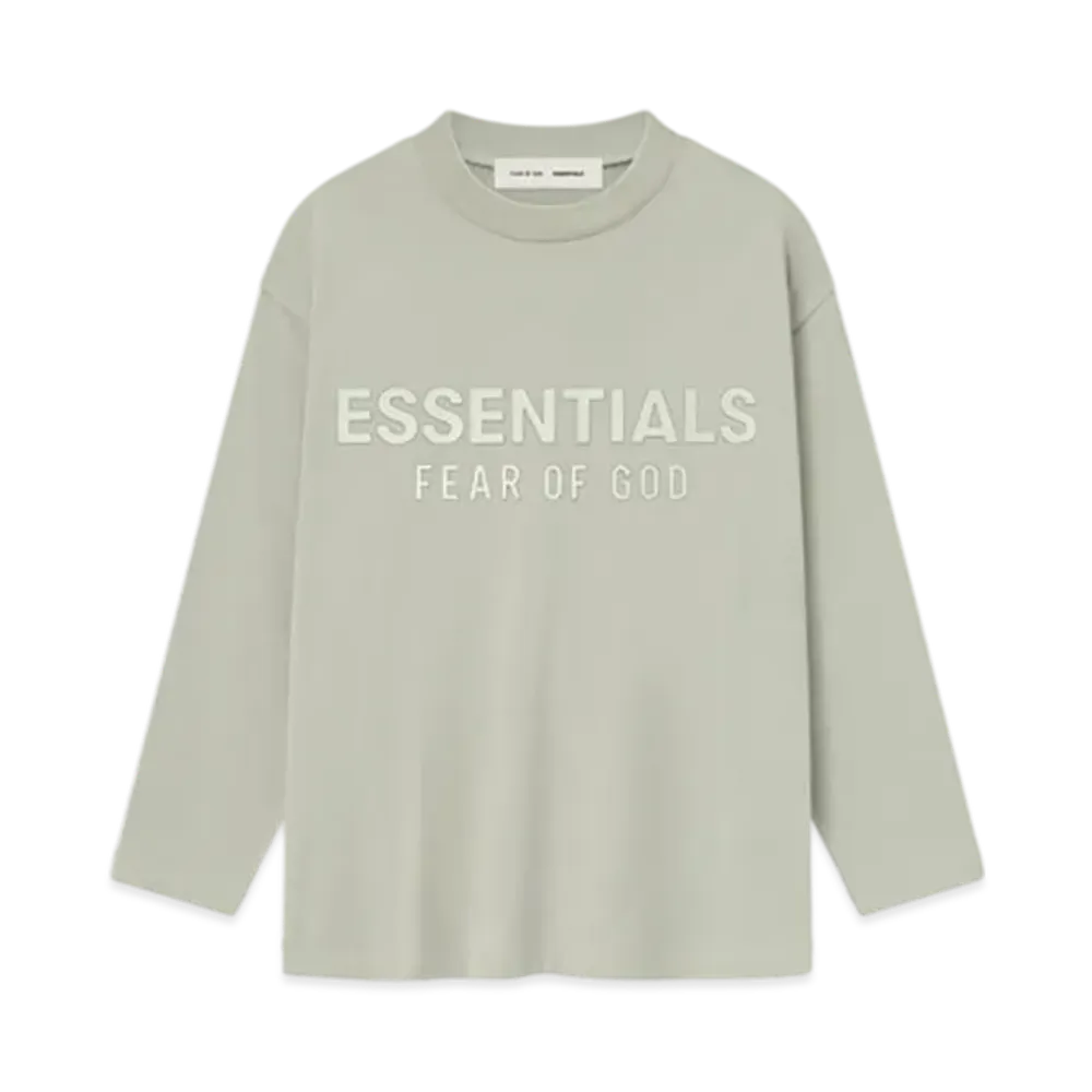 FEAR OF GOD ESSENTIALS Kids Classic Long Sleeve Tee "Abbey Stone"