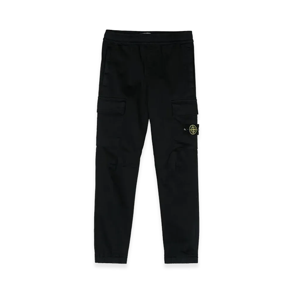 Stone Island Kids Pantaloni Cargo "Blue"