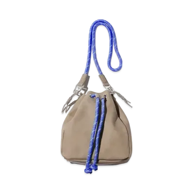 F/CE. Tech Leather Draw String "Sage Green"