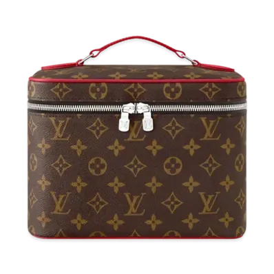 Louis Vuitton Nice BB Monogram Macassar "Sari Red"