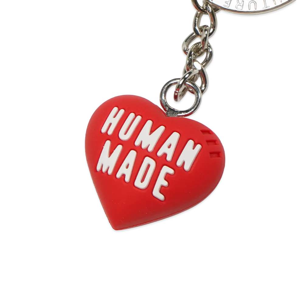 HUMAN MADE Heart Rubber Keychain 
